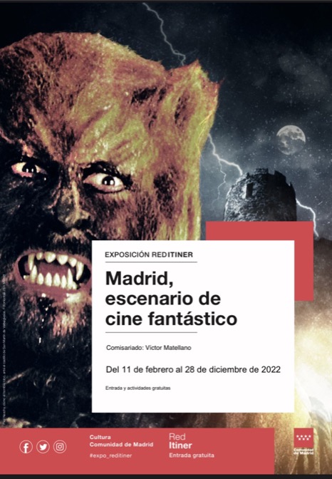 La exposición itinerante ‘Madrid, escenario de cine fantástico’ accesible todo el año 2022
