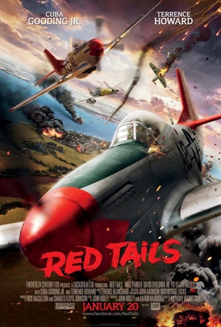 ‘Red tails’ o cómo los pilotos afroamericanos acompañaban a los bombarderos en la IIGM