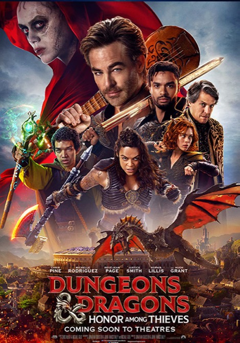 ‘Dragones y mazmorras: honor entre ladrones’ es una película de acción, comedia y muchas aventuras