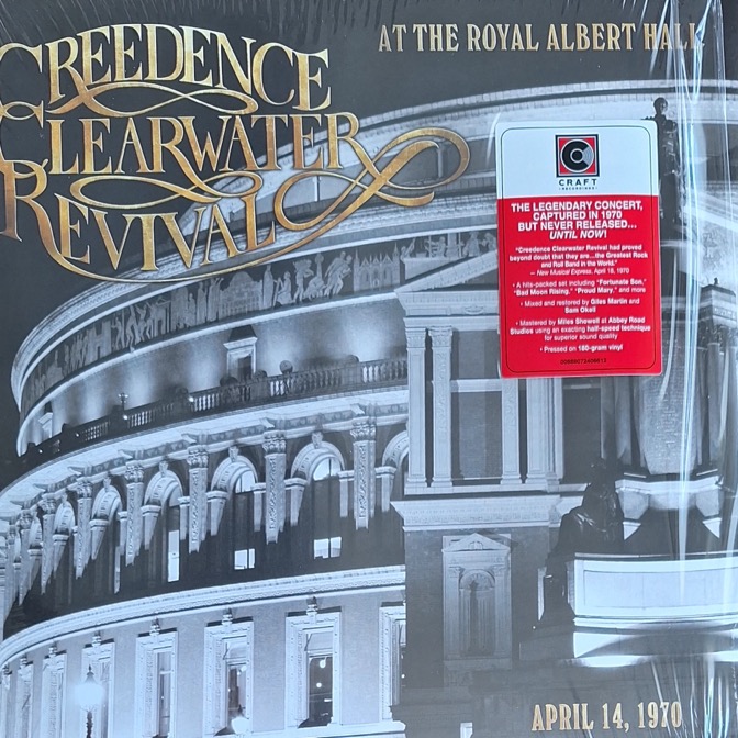 ‘Creedence clearwater revival en el Royal Albert Hall en 1970’ un, dos, tres rock and roll