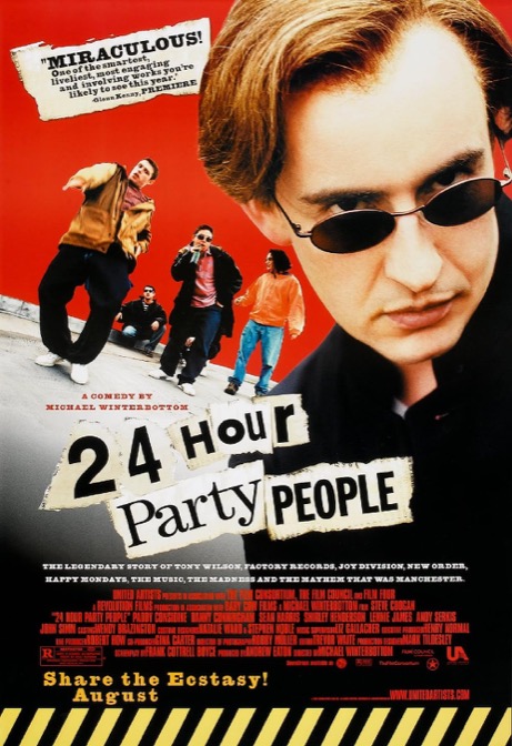 ’24 hour party people’, la música y el talento de Tony Wilson